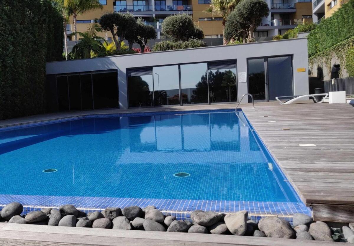 Condominio Zen Pearl-Luxury Com Piscina Funchal  Bagian luar foto