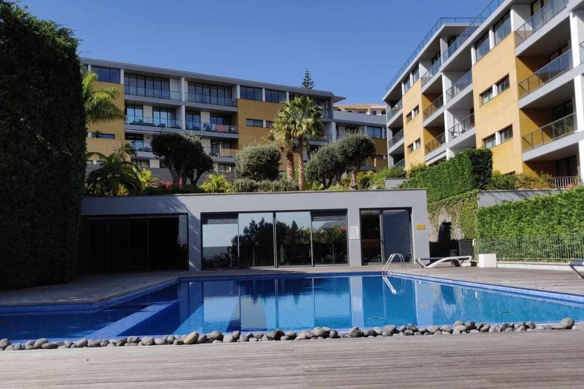 Condominio Zen Pearl-Luxury Com Piscina Funchal  Bagian luar foto